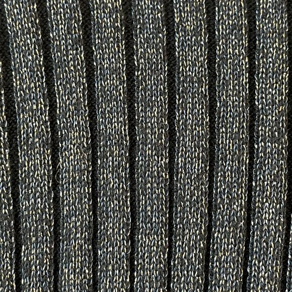 NEW Chicos Womens XL Metallic Lurex Ribbed Coolmax Turtleneck Pullover Sweater - Picture 12 of 13